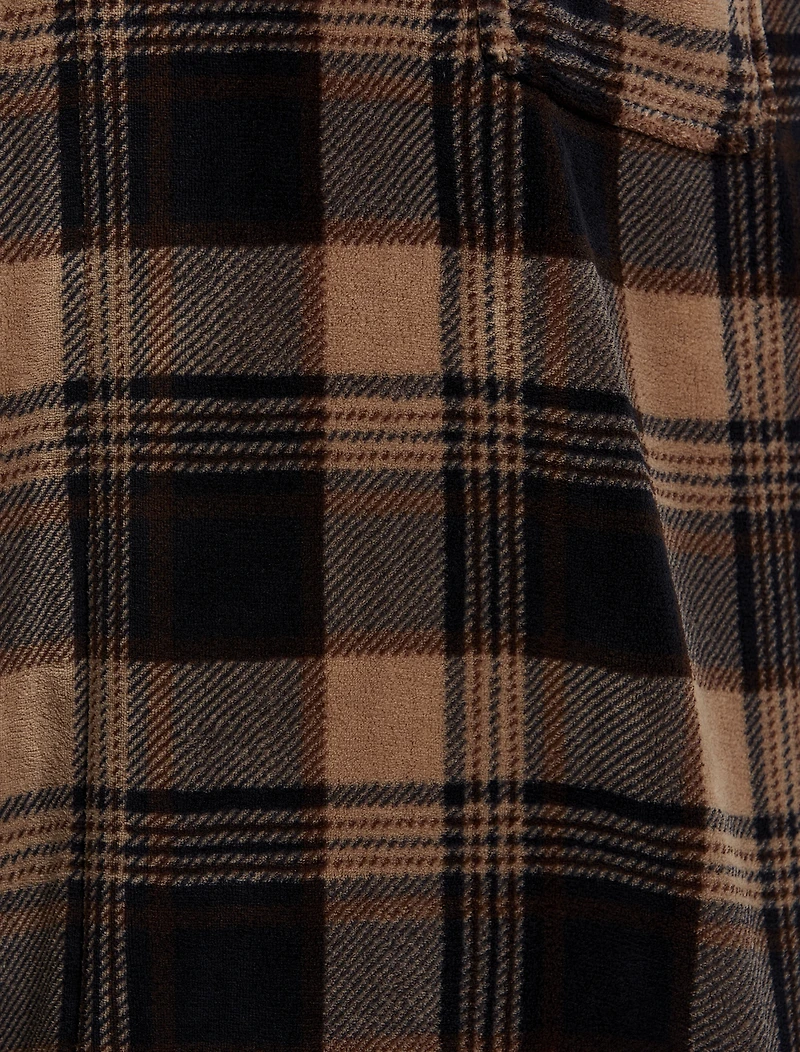 Plaid Plush Robe