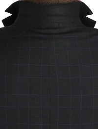 Windowpane Suit Jacket