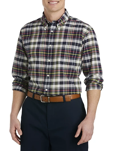 Madras Plaid Sport Shirt