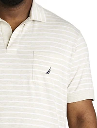 Johnny-Collar Polo Shirt