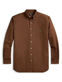 Garment-Dyed Oxford Sport Shirt