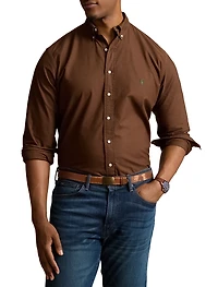 Garment-Dyed Oxford Sport Shirt