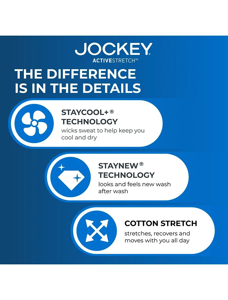 2-pk ActiveStretch Boxer Briefs