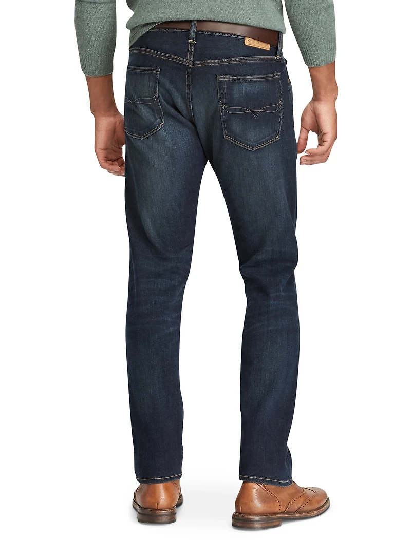 Hampton Relaxed Straight Fit Lightweight Stretch Jeans - Murphy Wash