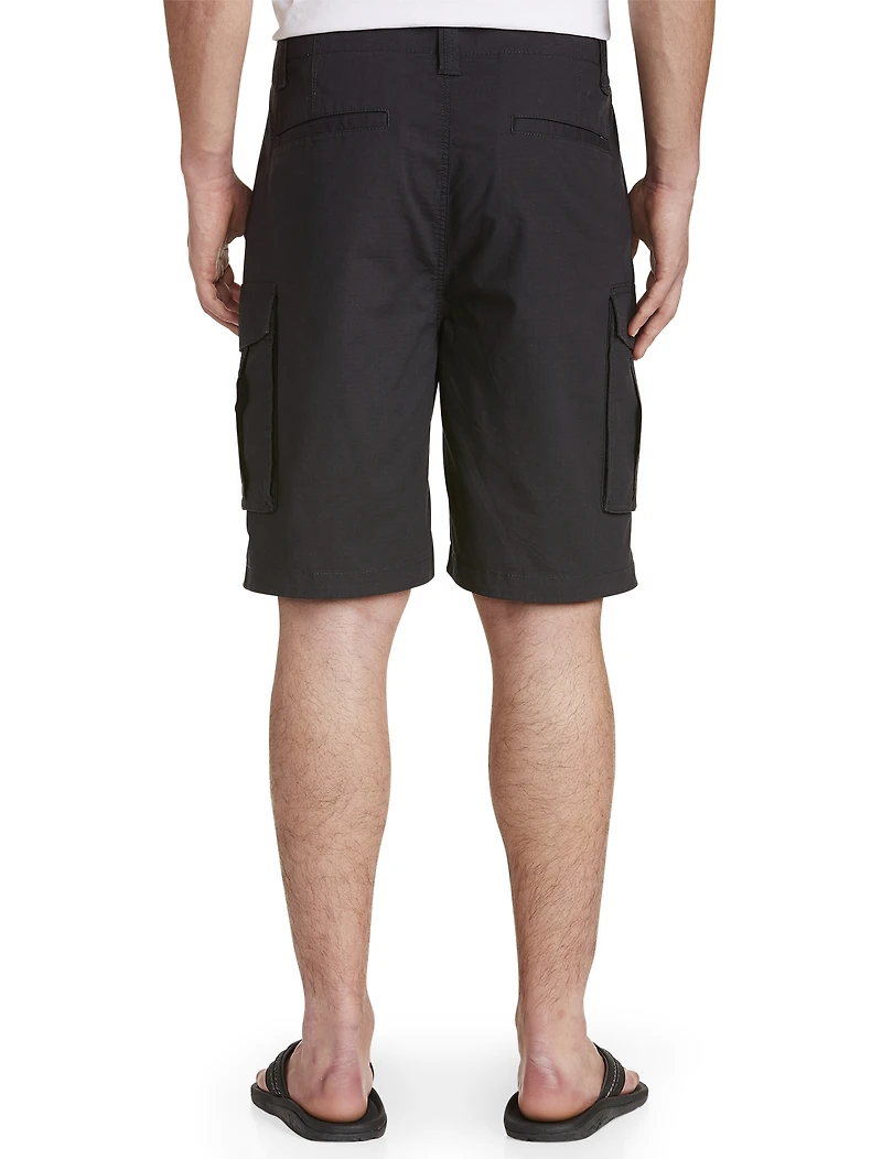 Stretch Ripstop Cotton Cargo Shorts