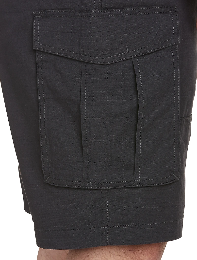 Stretch Ripstop Cotton Cargo Shorts