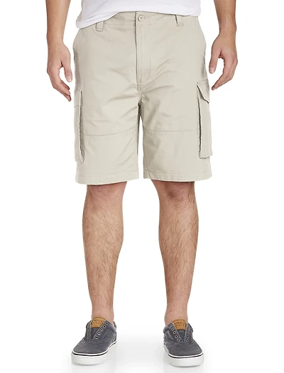 Stretch Ripstop Cotton Cargo Shorts