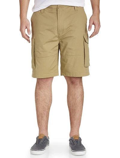 Stretch Ripstop Cotton Cargo Shorts