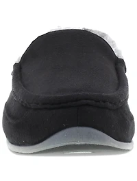 Spun Microsuede Moccasin Slippers