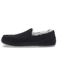 Spun Microsuede Moccasin Slippers