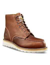 6" Moc Toe Wedge Boots