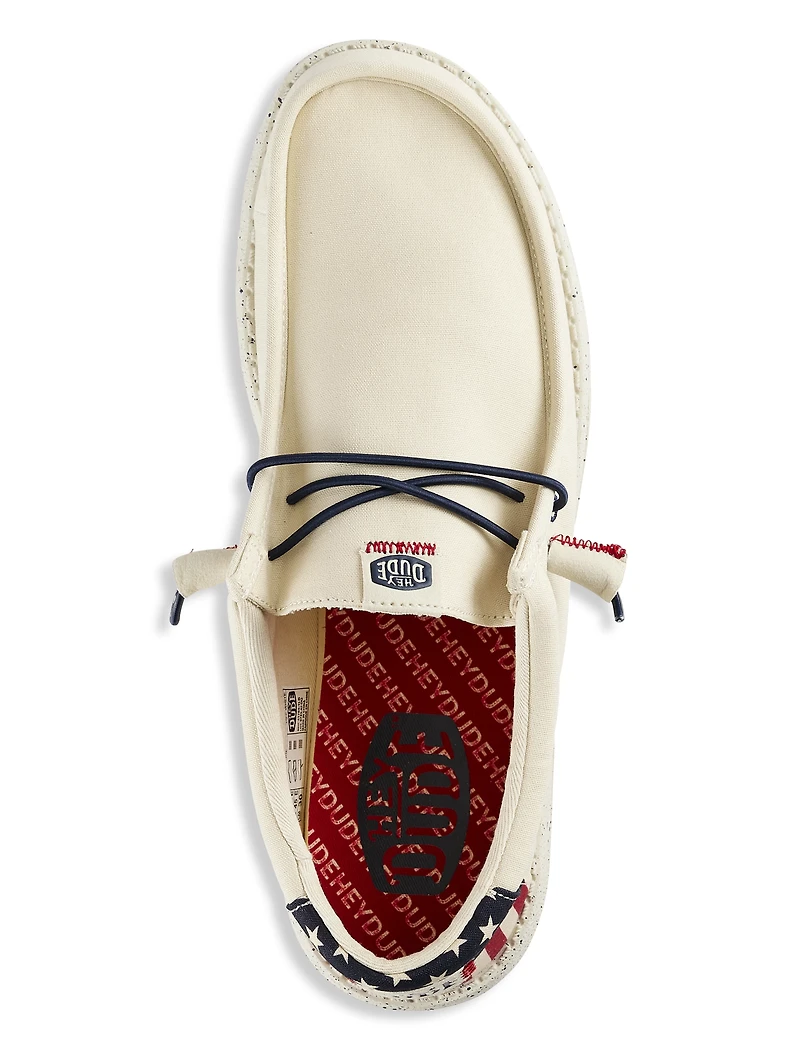 Wally Americana Slip-Ons