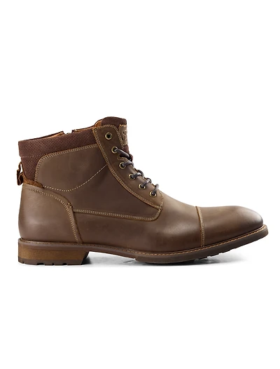 Lodge Cap Toe Lace-Up Boots