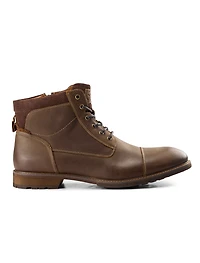 Lodge Cap Toe Lace-Up Boots