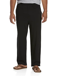 Open-Hemmed Jersey Pants