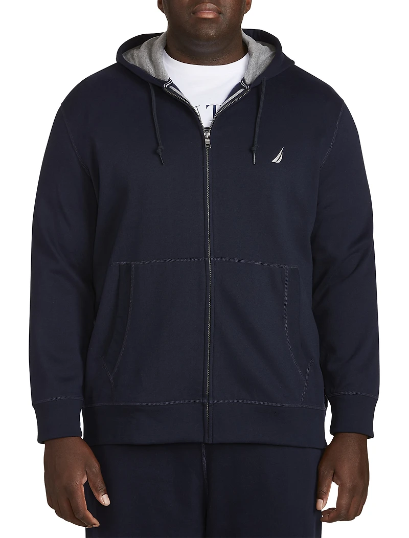 Full-Zip Fleece Hoodie