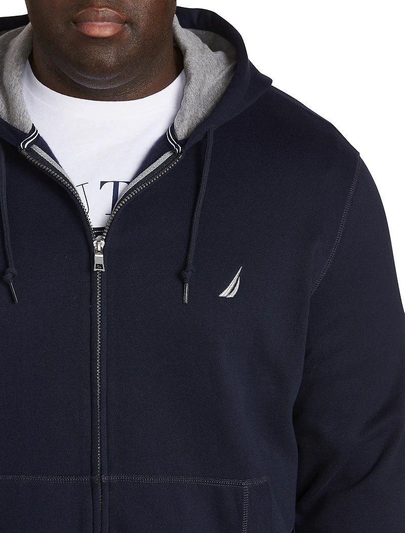 Full-Zip Fleece Hoodie