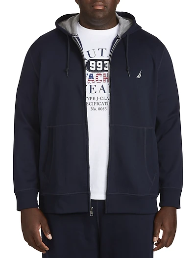 Full-Zip Fleece Hoodie