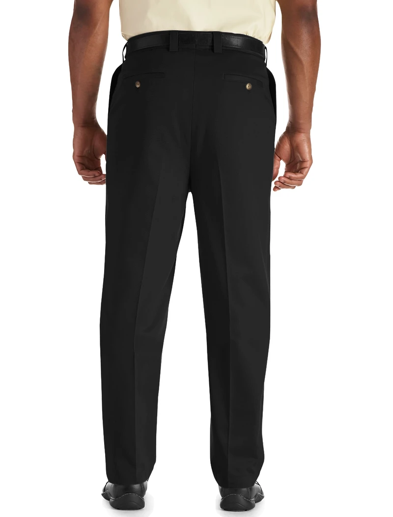 Stretch Pleated Pants