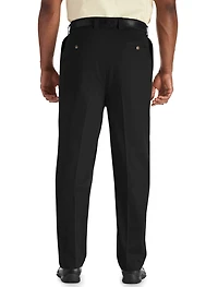 Stretch Pleated Pants