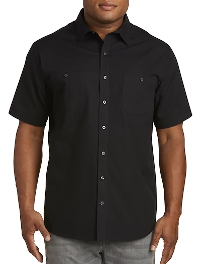 Textured Solid Sport Shirt