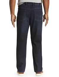 Dane Blue Relaxed-Fit Stretch Jeans