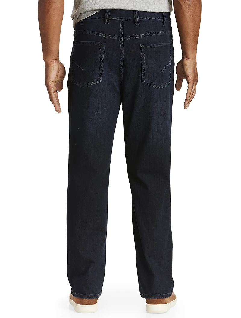 Dane Blue Relaxed-Fit Stretch Jeans