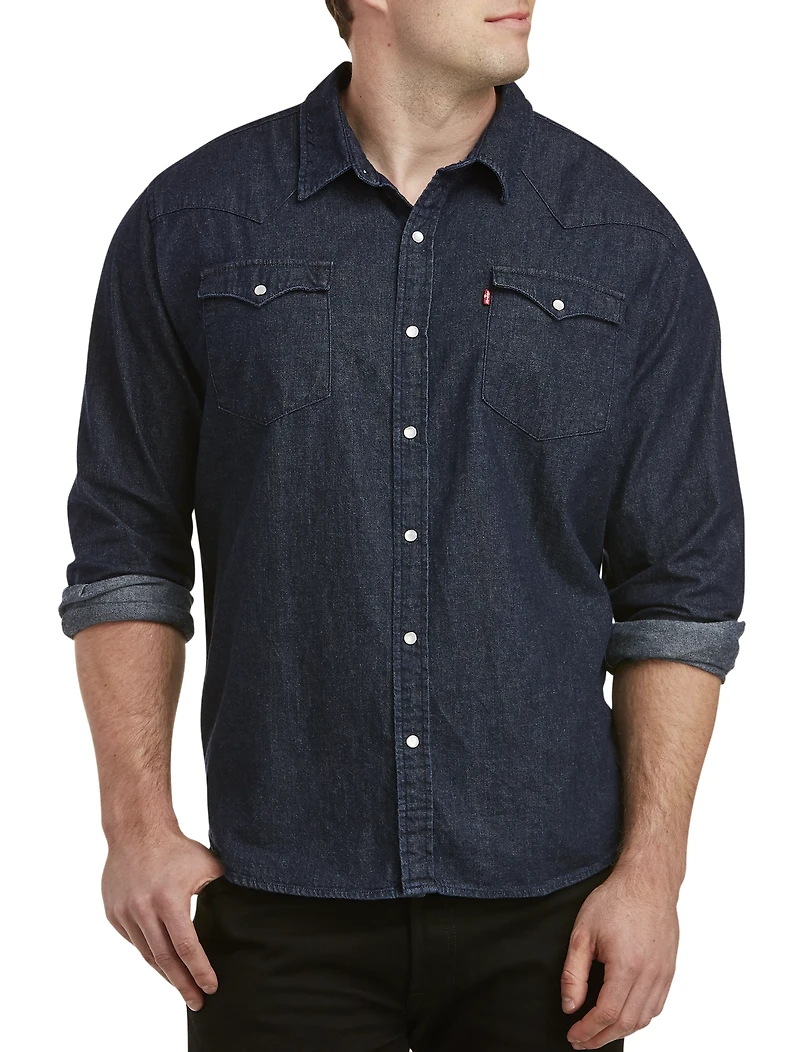 Rinse Wash Denim Shirt