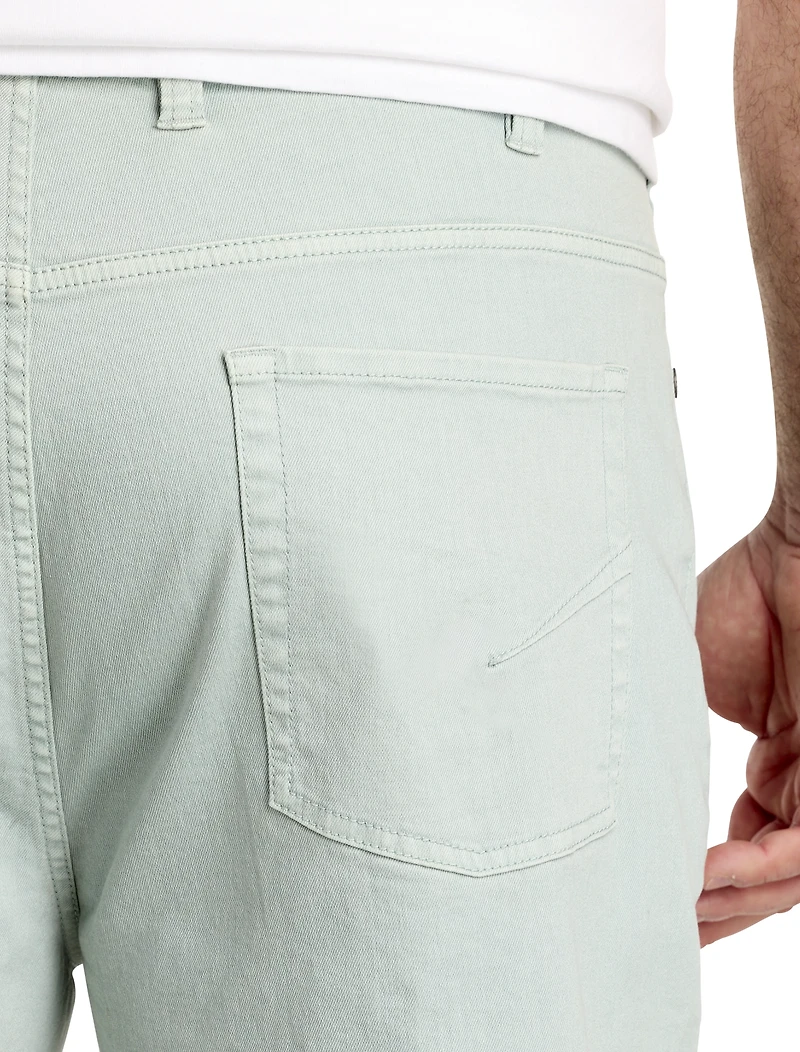 Garment Dyed Stretch Twill Pants