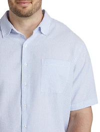 Seersucker Stripe Sport Shirt