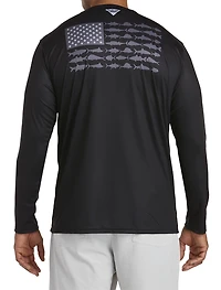 Fish Flag Long-Sleeve Graphic Tee