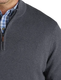 Marled 1/4-Zip Sweater