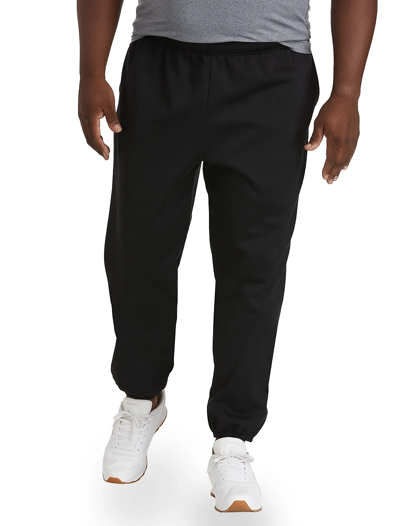 Performance Fleece Elasticized-Hem Pants
