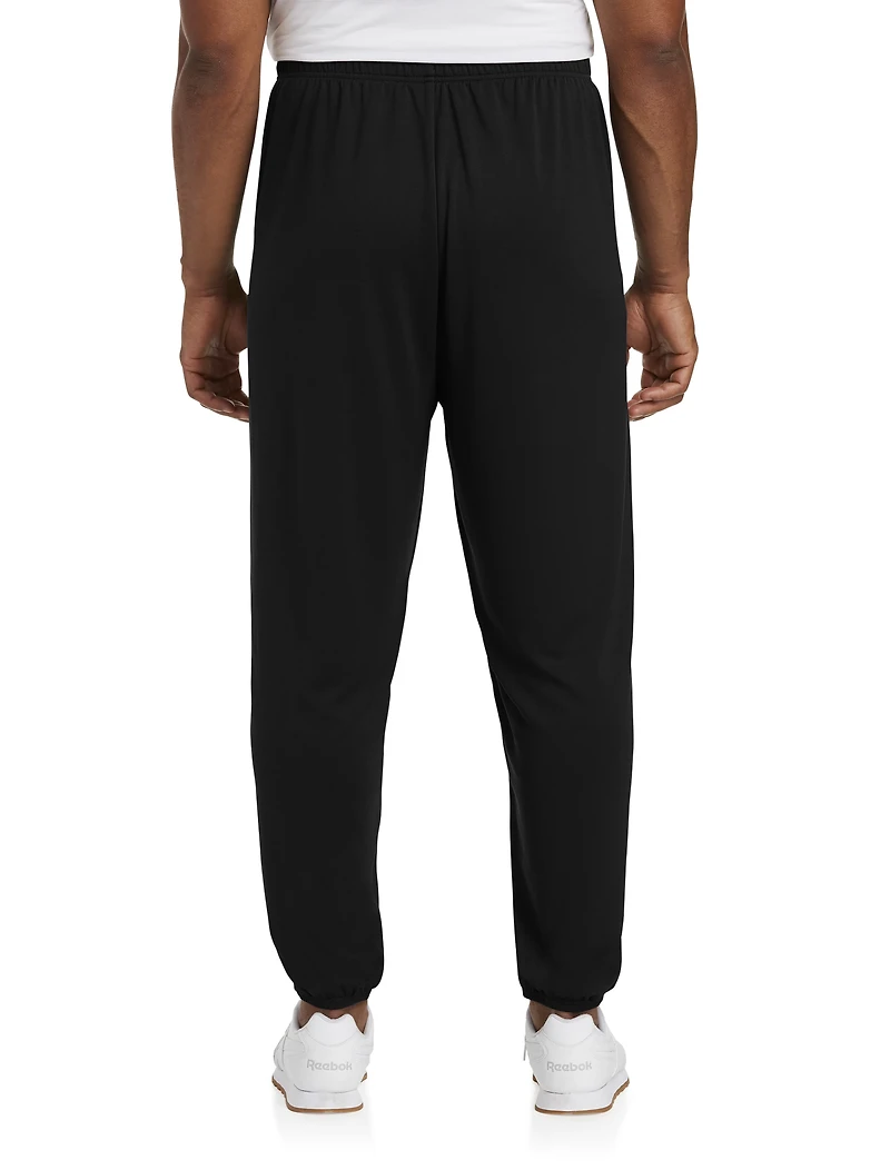 Performance Jersey Elastic-Hem Tech Pants