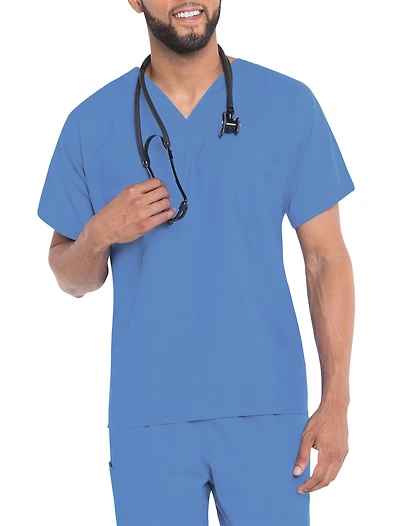 Unisex V-Neck Scrub Top