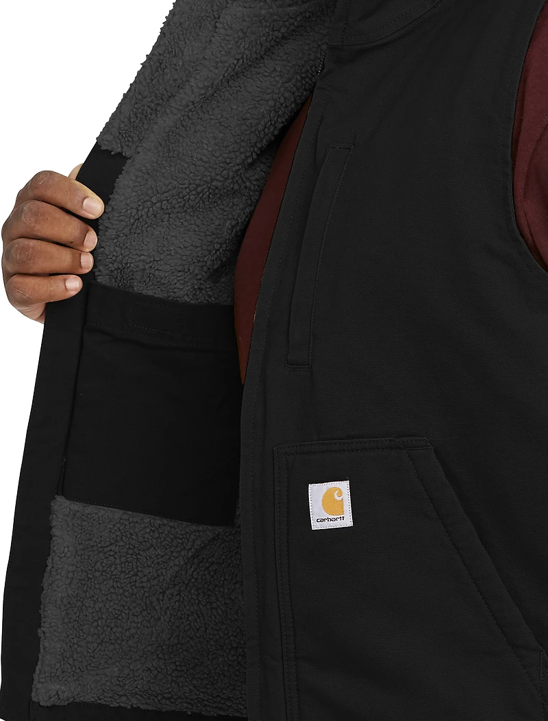 Loose Fit Washed Duck Vest