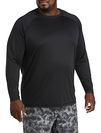 Long-Sleeve Performance Swim Top