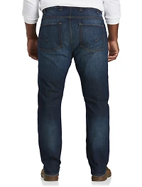 Tapered-Fit Stretch Jeans