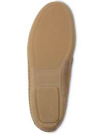 Fleece-Lined Moosehide Moccasin Slippers
