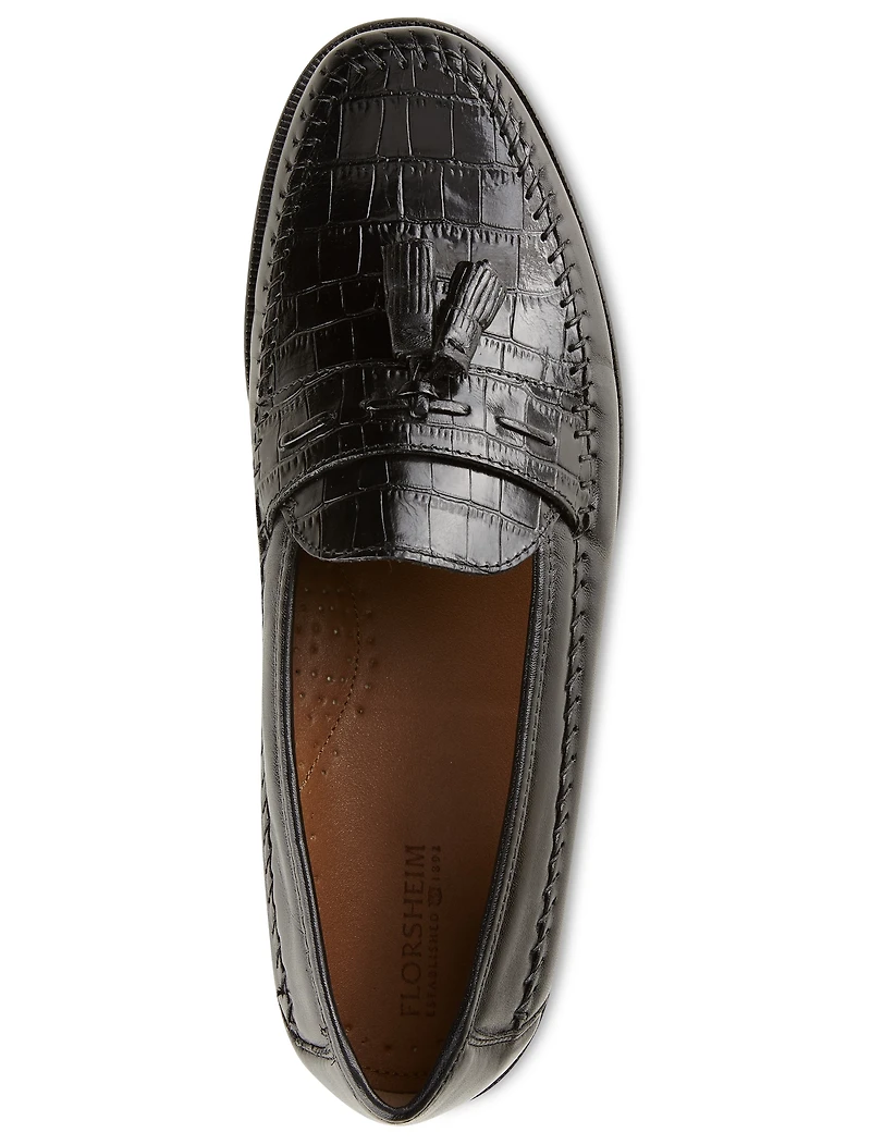 Pisa Moc-Toe Tassel Dress Loafers