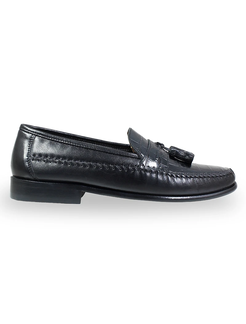 Pisa Moc-Toe Tassel Dress Loafers