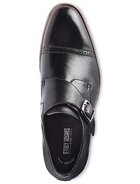 Desmond Cap-Toe Monk Strap Dress Shoes