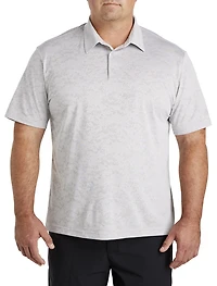 Textured Jacquard Polo Shirt