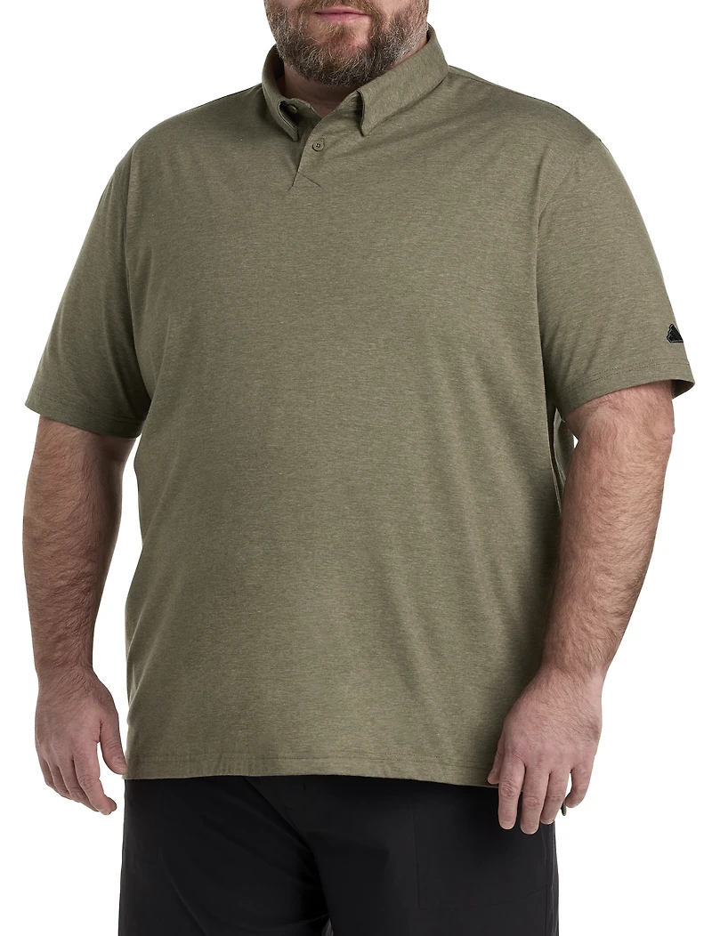 Go-To Melange Polo Shirt