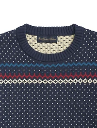 Snowflake Crewneck Sweater