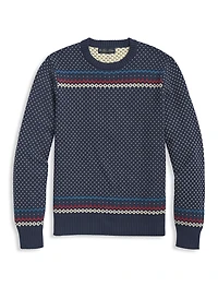 Snowflake Crewneck Sweater