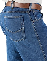 Flex Relaxed Fit Fleece-Lined Dungarees