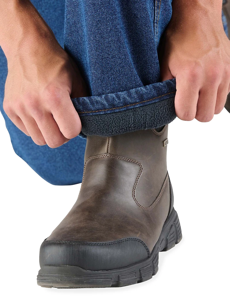 Flex Relaxed Fit Fleece-Lined Dungarees