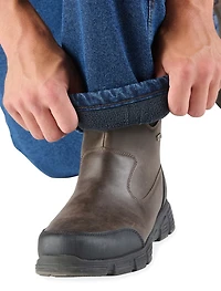 Flex Relaxed Fit Fleece-Lined Dungarees