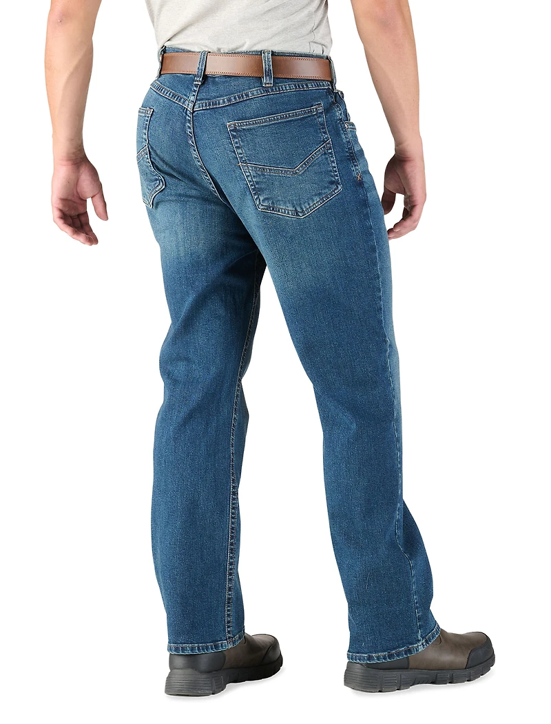 Flex Relaxed-Fit Bootcut Dungarees